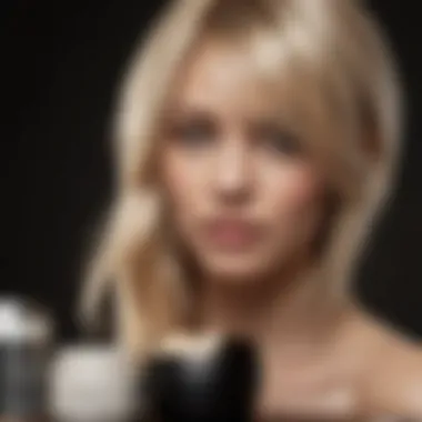 Key Ingredients in Hair Lighteners Close-up of hair lightening ingredients