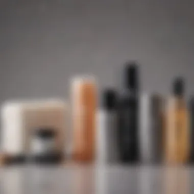 Essential Maintenance and Aftercare Collection Pubic hair maintenance and aftercare items display
