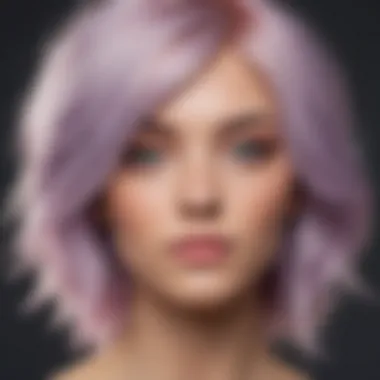 Pastel hair color options