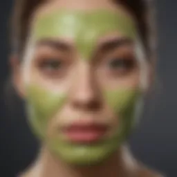 Organic Avocado Mask for Dry Cracked Skin