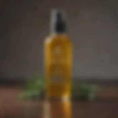 Rosemary-infused hair oil