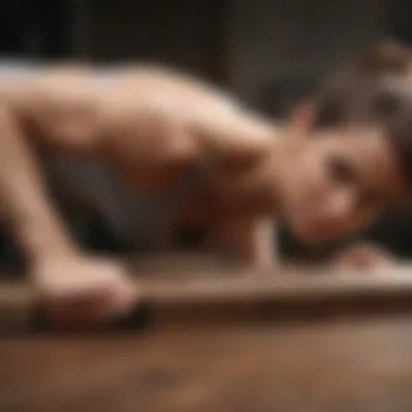 Plank Challenge for Arms Plank variation for arm strength