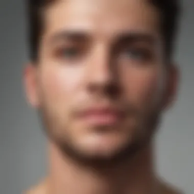Skin Transformation Highlight Before and after skin transformation showcasing glow