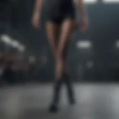 Sheer Leggings in Fashion Show Spotlight