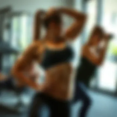 Dynamic workout session focused on core strengthening