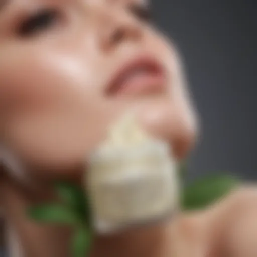 Botanical Extracts in Neck Cream