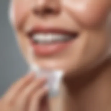 Teeth whitening strips for effective whitening