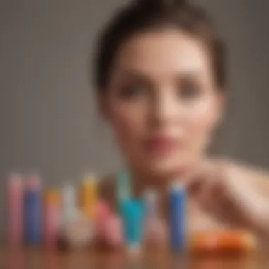 An array of diverse lip balms available at Walmart