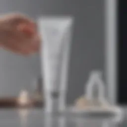 Elegant hand cream pump design showcasing modern aesthetics