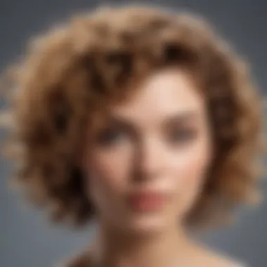 Different hair types showcasing the versatility of curl cream