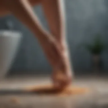 Purifying Foot Scrub Antibacterial foot scrub
