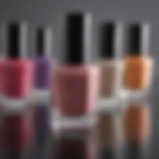 Sophisticated nail polish collection