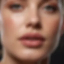 Close-up of Ulta It CC Cream Matte texture on skin