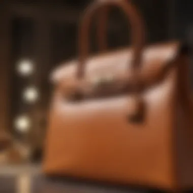 Exquisite Hermes Kelly Bag in Togo leather