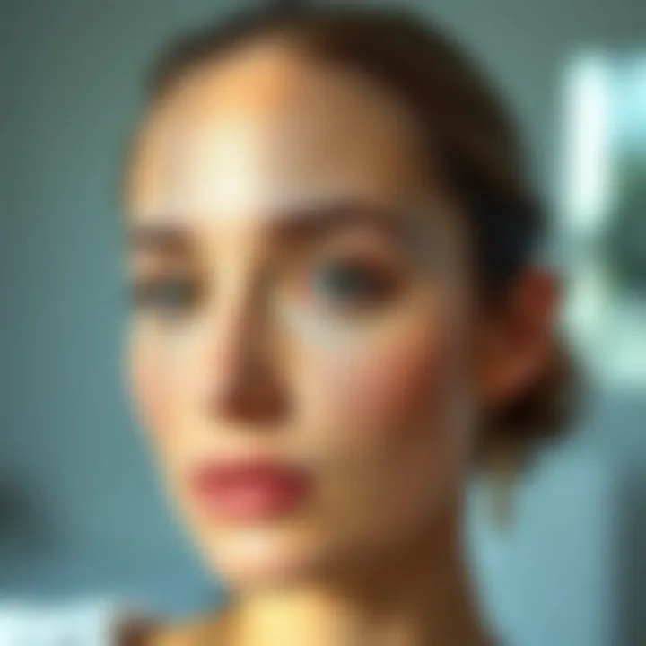 Visual representation of preventive measures for maintaining healthy skin around the eyes