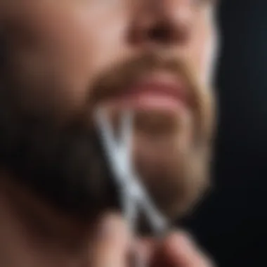 Precision Beard Trimming Scissors for Style Perfection Beard Trimming Scissors and Styling Tools