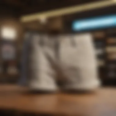 Vintage Shorts Display