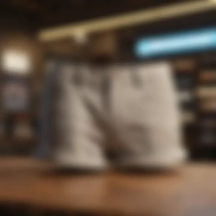 Vintage Shorts Display