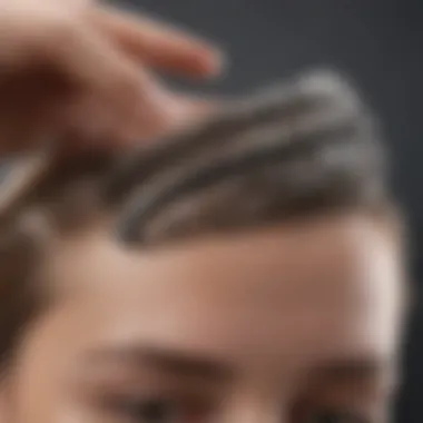 Innovative Scalp Massage Functionality Wide-Tooth Comb with Scalp Massage Feature